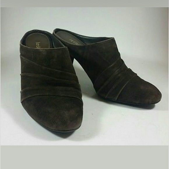 Liz Claiborne Brown Suede Heels