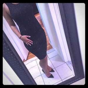 Beautiful knee length sparkly dress