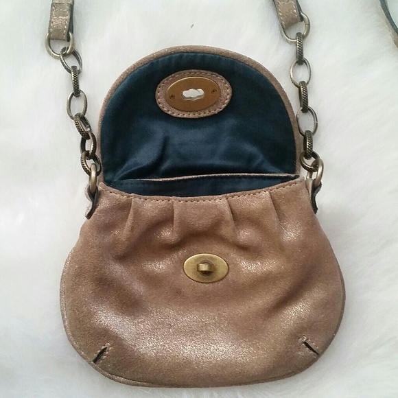!SALE! Fossil Metallic Crossbody - Picture 3 of 4
