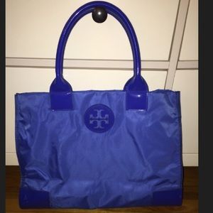 Tory Burch Ella Nylon Tote (electric blue)