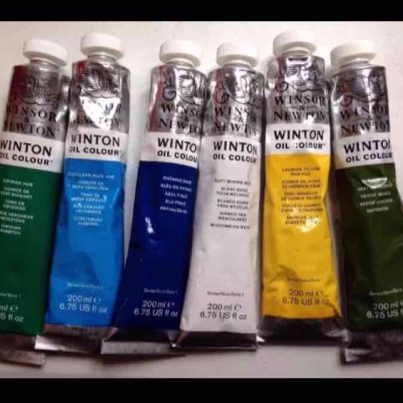 Windor & Newton Winton Other - Winsor & Newton Winton Oil Color Bundle 6 - 6.75oz