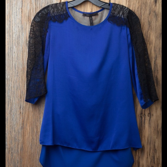 BCBG Maxazria silk top