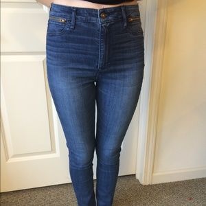 Abercrombie & Fitch high rise skinny jeans