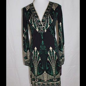 Hale Bob Mid Length Printed Dress