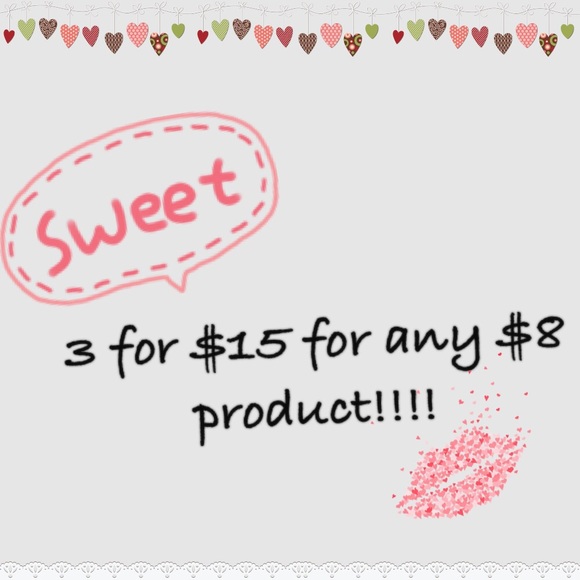 Enjoy it!!!! 3 for $15!!!