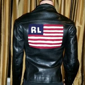 Ralph Lauren Biker Leather Jacket