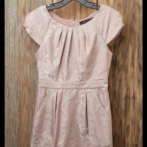 BCBG Maxazria bare pink day dress