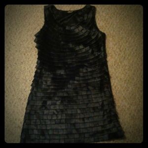 Black cocktail dress