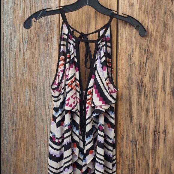 BCBG Maxazria Aztec  top