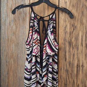 BCBG Maxazria Aztec  top