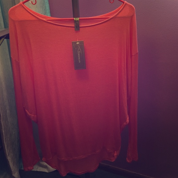 Long sleeve pink shirt