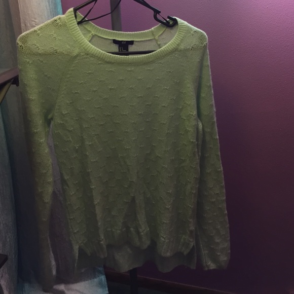 Mint green sweater