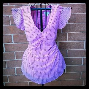 Bundle: Maternity Top & Ipsy bag