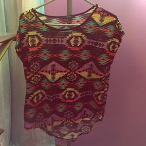 Forever 21 Aztec print top