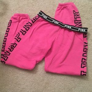 Pink Victoria Secret Sweats size XS