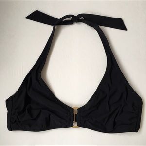 Basic Black Lands End Bikini Top