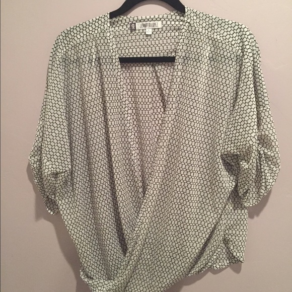 NWOT Jennifer Lopez Blouse
