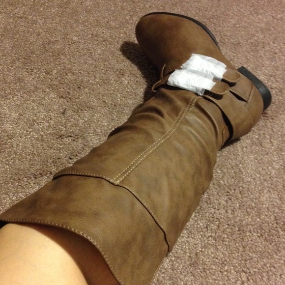 High knee boots