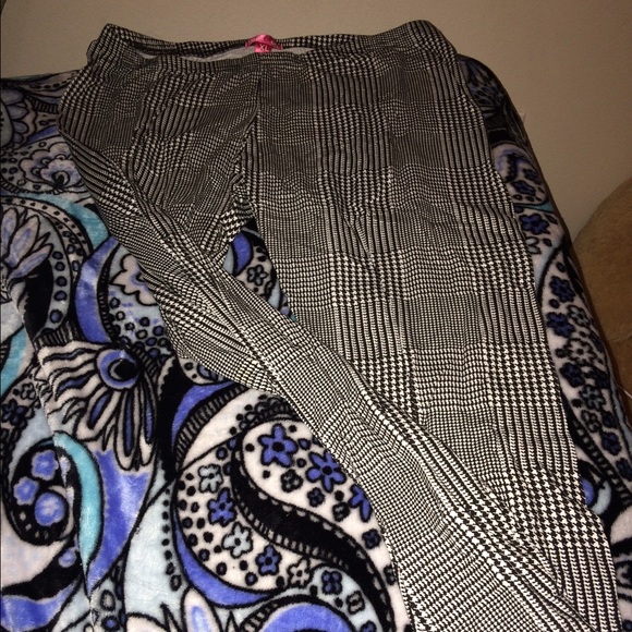 Black/White leggings