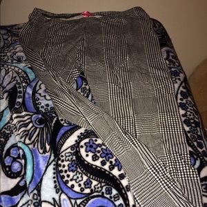 Black/White leggings