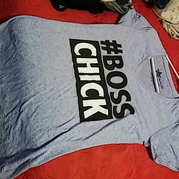 #Boss chick tee