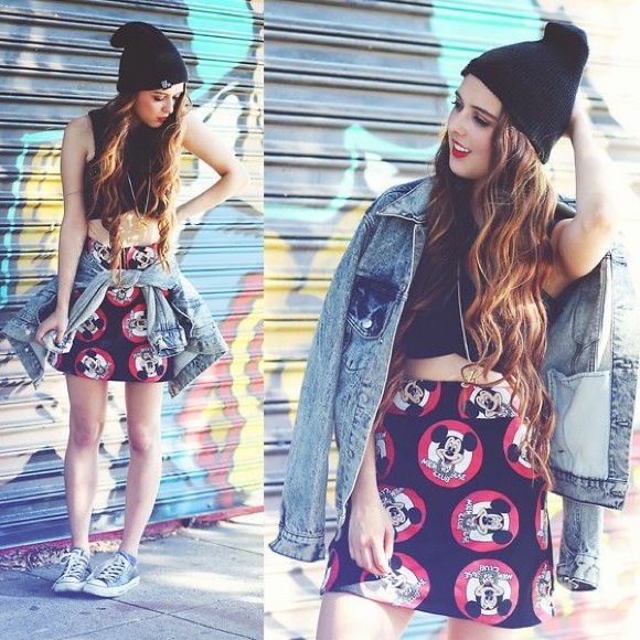 Brandy melville acid washed jacket