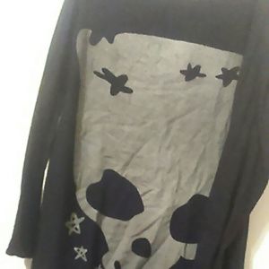 Long skull shirt