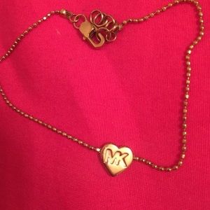 Mk dainty gold bracelet