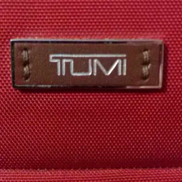 Red Tumi Weekender