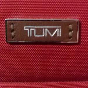 Red Tumi Weekender