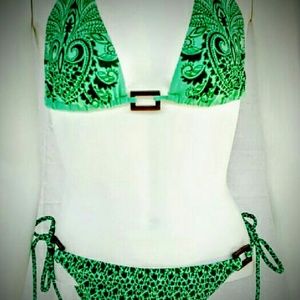VS Green string bikini