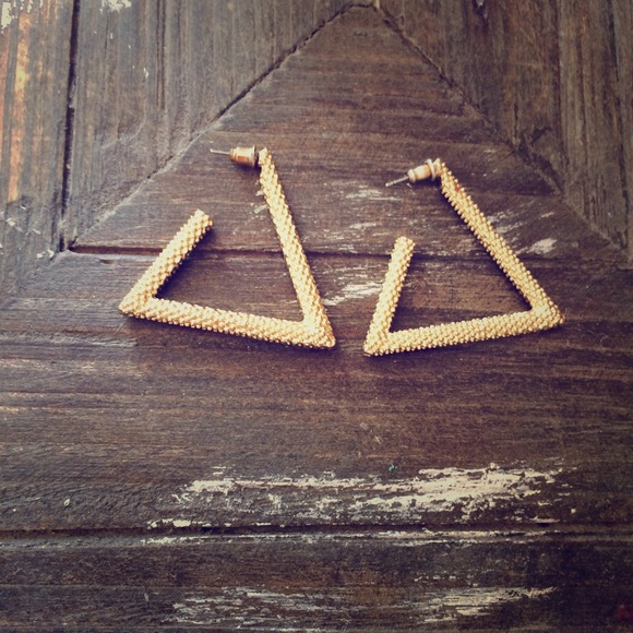 Topshop Jewelry - Triangle Earrings