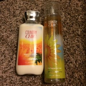 Bath and body works body lotion and perfume