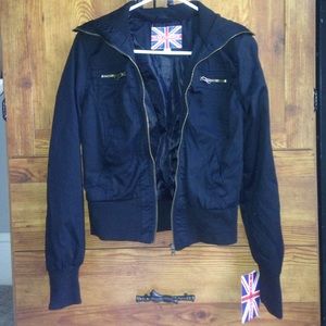 Black Zippered Jacket