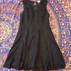 •Black Lace Dress•