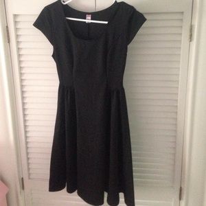Old Navy Black Skater Dress