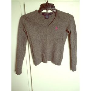 Ralph Lauren Sport Gray Sweater Medium