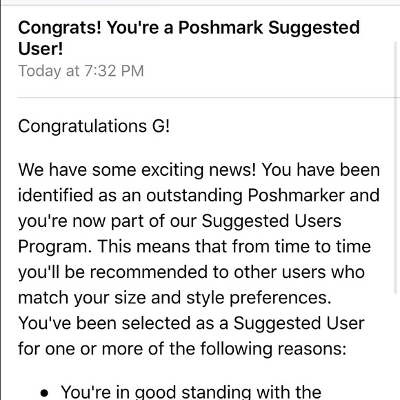 I'M A SUGGESTED USER ✨✨✨✨❤️❤️❤️❤️🎉🎉🎉🎉 - Picture 2 of 4