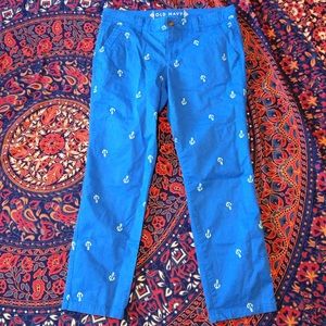 •Blue Anchor Pants•