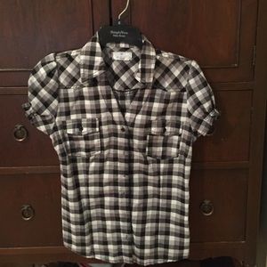 Small button down short sleeve shirt
