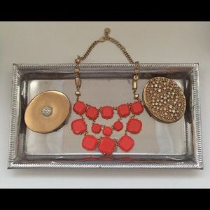 Stella and Dot Epoxy Stone Bib Necklace