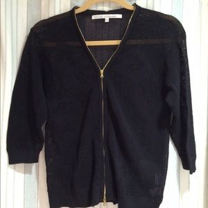 ❌SOLD❌: RACHEL Rachel Roy 3/4 Sleeve Mesh Cardigan