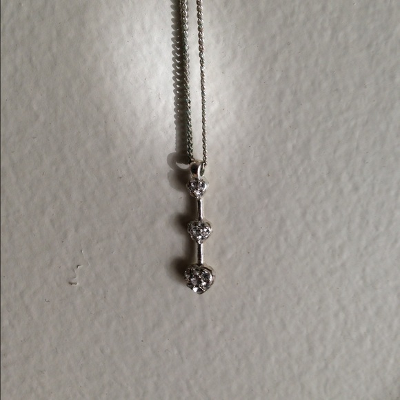 Three Heart Necklace - Picture 2 of 2