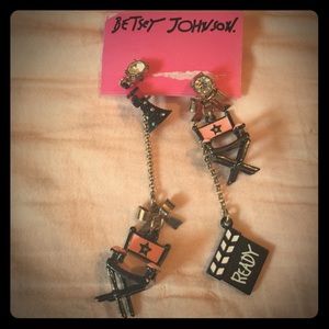 Brand new Betsy Johnson dangle earrings!