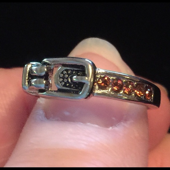 Smoked Quartz Crystal Ring.                 NWOT - Picture 2 of 4