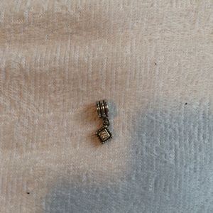 Diamond shaped pandora charm