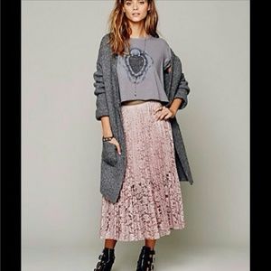 Free people maxi skirt