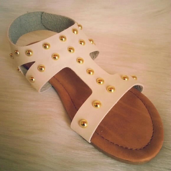 White Mali Sandals