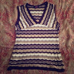 Patterned Vest