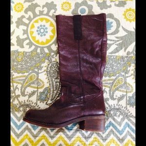 Steve Madden Brown Leather Riding Boots NWOT